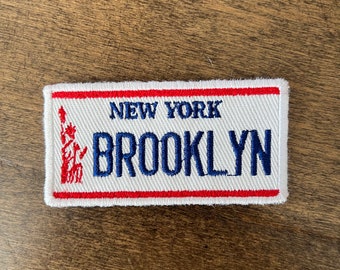 Personalized New York 90’s License Plate Patch