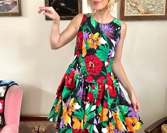 Vintage Eber of San Francisco Floral Dress