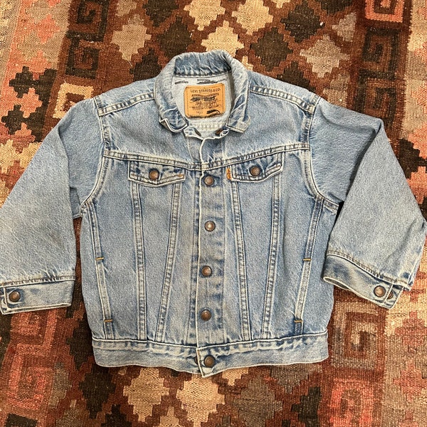 Vintage 80s/90s Levi’s Kids Denim Jacket