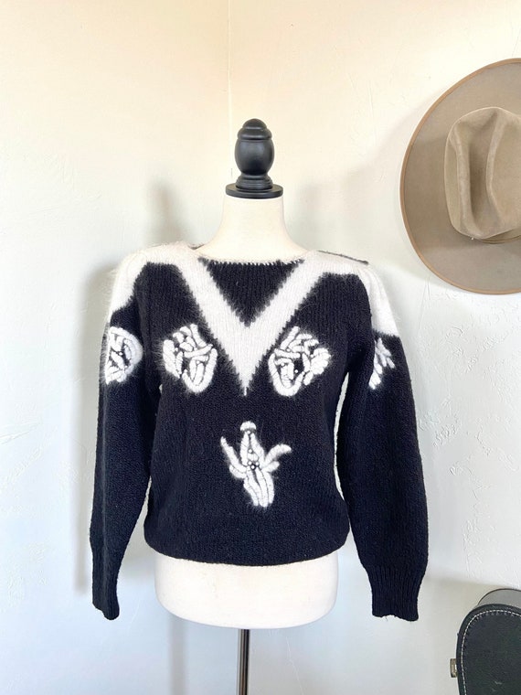 Vintage Marnie West Angora Blend Sweater - image 2