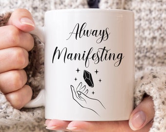 Spiritual mug, Manifesting mug, Gifts for her/him, Spiritual Gifts, Law of Attraction, Boss Gift, Grad Gift, Meditation mug, Aesthetic mug