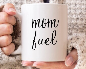 Mamma Fuel-mugg | Mamma-kaffemugg | Inspirerande mugg för mamma | Mamma-kaffemuggar | Mors dag-present | Nybliven mamma-mugg | Mamma-present | Mammamugg