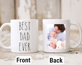 Taza de café "El mejor papá del mundo", regalo personalizado para el Día del Padre, regalo para niños, regalo para papá, regalo para hija, taza para papá, regalo para hijo, taza para el Día del Padre