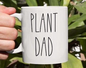 Plant Dad Mug | Father of Plants Funny Coffee Cup | Gift for Plant Lovers | Gardening Gift Idea | Husband Mug | Crazy Plant Dad