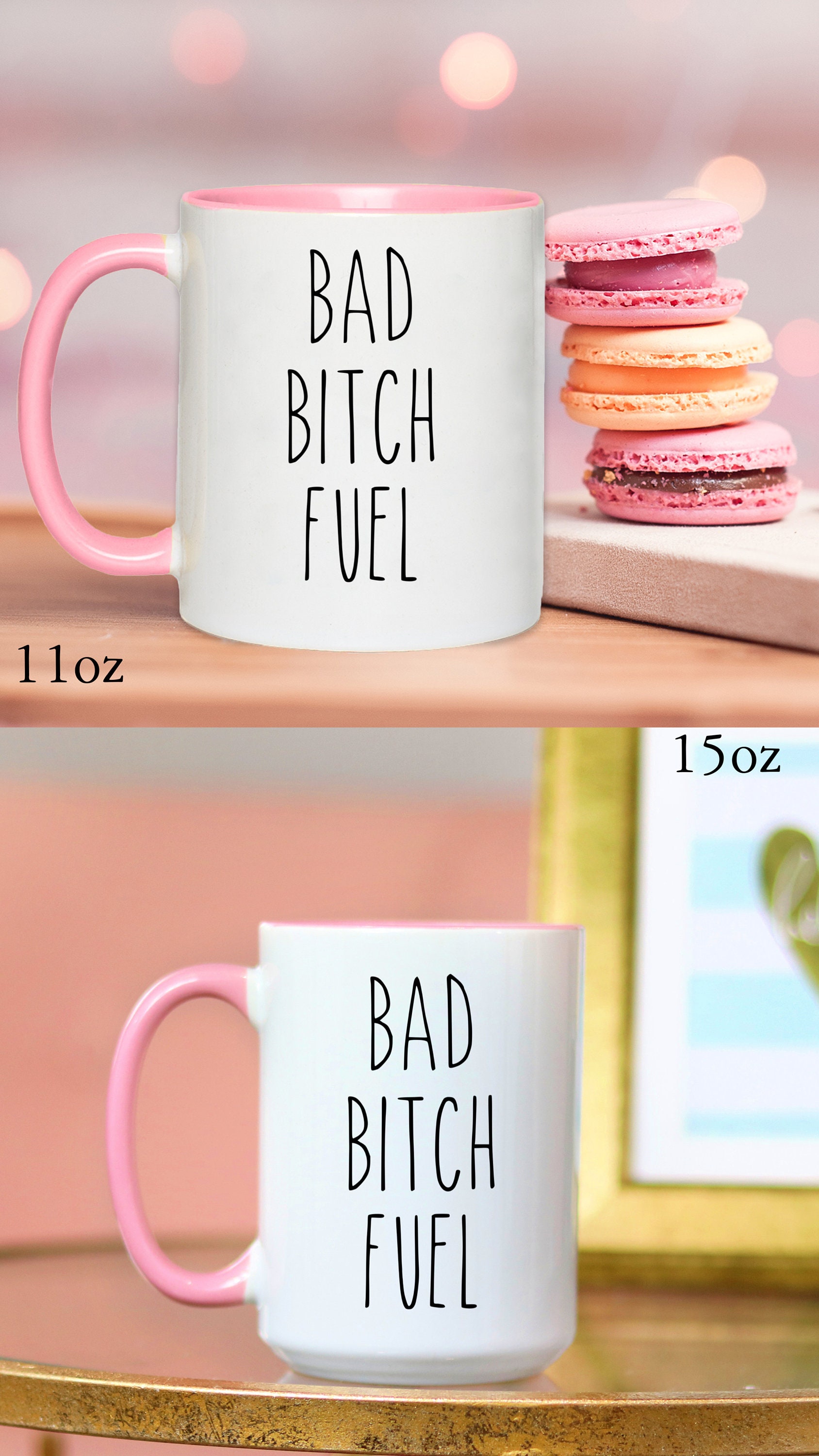 Bad Bitch Fuel Mug Boss Bitch Mug Sassy Mug Gifts for - Etsy