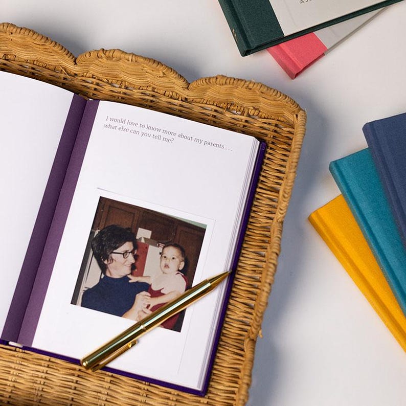 Dear Grandma Memory Journal | Keepsake Timeless Gift | Mother's Day Gift For Grandma | Reflection Book | Sentimental Gift | Tell Your Story image 9