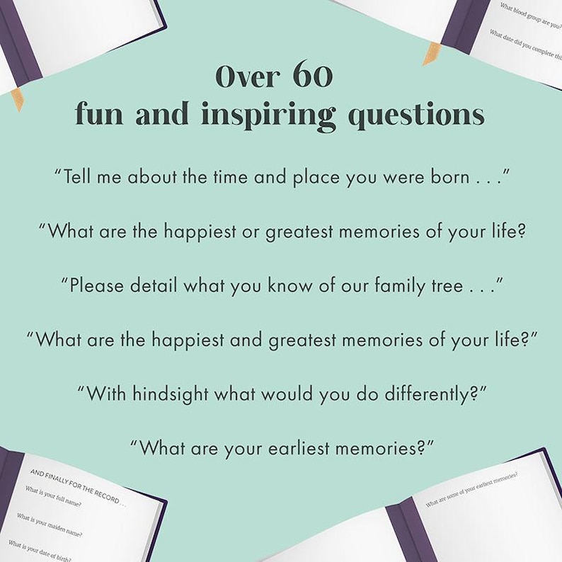 Dear Grandma Memory Journal | Keepsake Timeless Gift | Mother's Day Gift For Grandma | Reflection Book | Sentimental Gift | Tell Your Story image 2