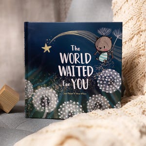 Newborn Baby Book | The World Waited For You Cute Keepsake | Storybook Picture Book | Perfect New Mum Gift | New Arrival Present First Book