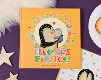 Children's Book For Summer, Promises For New Baby, Christening Gift Baptism Present For Godson Goddaughter