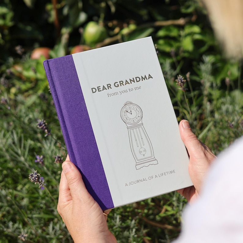 Dear Grandma guided memory journal by FROM YOU TO ME