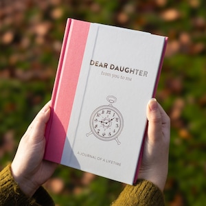 Daughter Memory Journal | Keepsake Timeless Gift | For Daughter | Birthday Gift | Reflection Book | Sentimental Gift | Family History Book