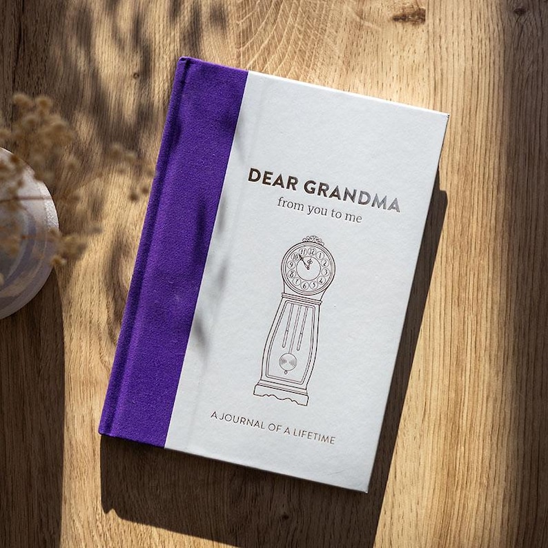 Dear Grandma Memory Journal | Keepsake Timeless Gift | Mother's Day Gift For Grandma | Reflection Book | Sentimental Gift | Tell Your Story image 10