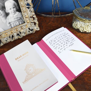 Dear Mum Memory Journal Keepsake Timeless Gift For Mum Christmas Gift Reflection Book Bild 5