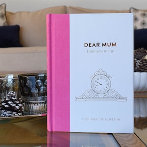 Dear Mum Memory Journal Keepsake Timeless Gift For Mum Christmas Gift Reflection Book Bild 2