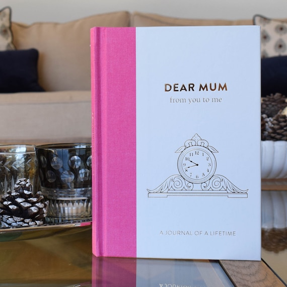 Dear Mum Guided Memory Journal | Keepsake Journal | Mum&#39;s Story | Gift for Mothers | Memory Book | Mother&#39;s Day | Birthday