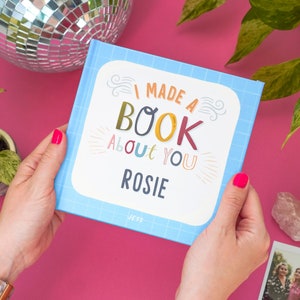 Personalised Friendship Gift Book | Galentines Gift | World Illustrations | Personalised Bestie Gift | For Friends | Make A Book For Friends