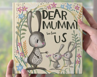 Dear Mummy Love From Us Gift Book | Keepsake Gift | Gifts from the kids | Mother's Day Gift