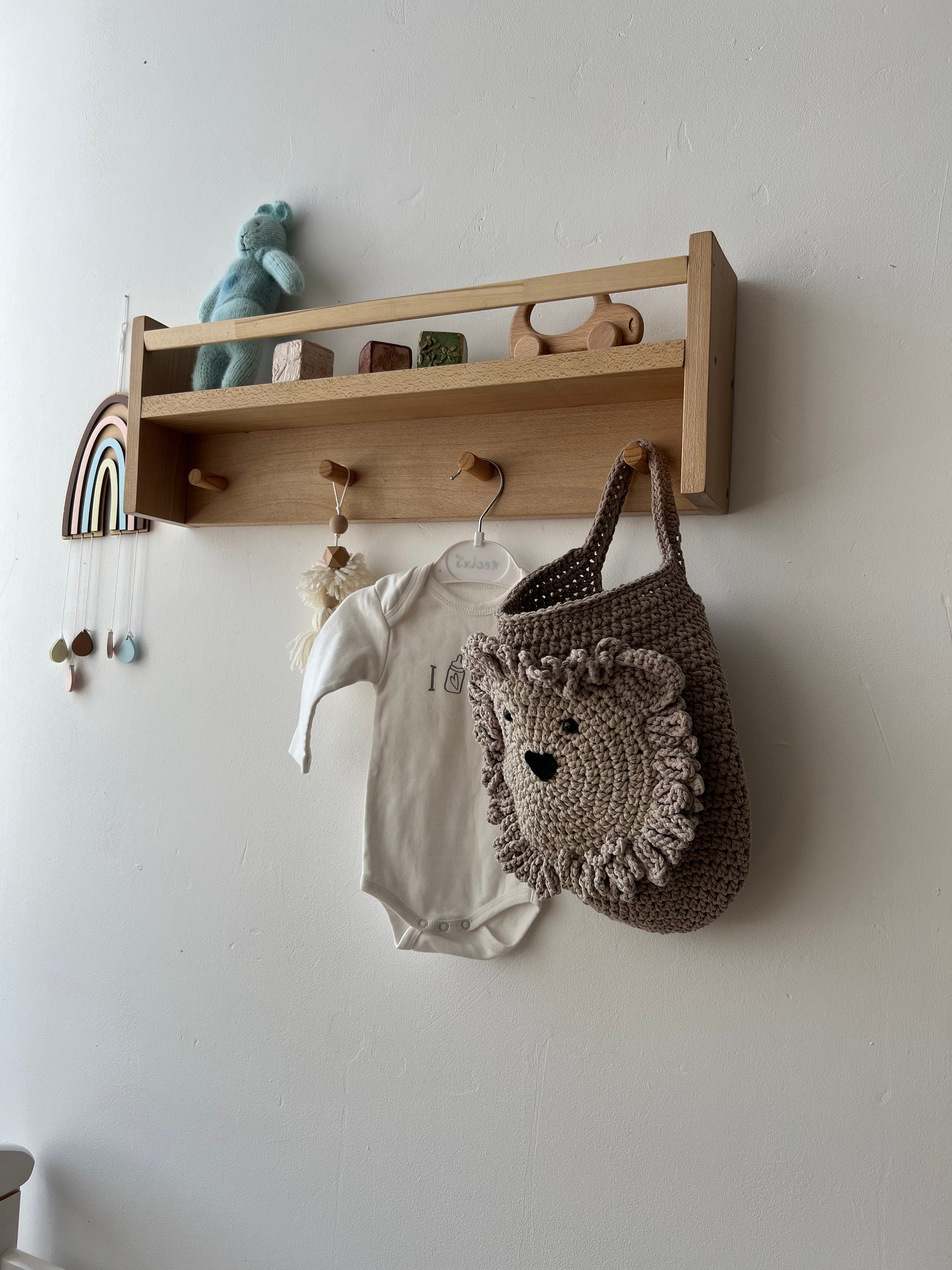 Baby Basket, Nursery Basket, Hanging Basket, Toy Storage, Nursery ...