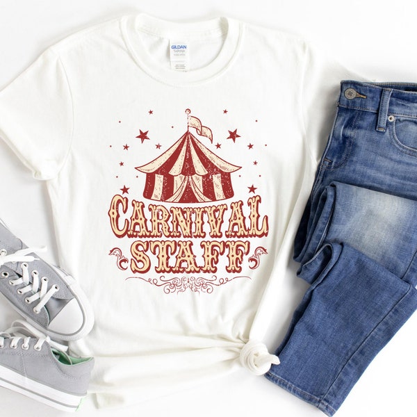 Carnival Staff Shirt, Carnival Party, Carnival Theme Shirt, Carnival Theme Birthday, Carnival Theme Party Outfit, Carnival Shirts Staff
