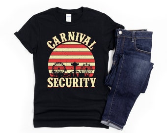 Karneval Security Shirt, Karneval Party, Karneval Theme Shirt, Karneval Thema Geburtstag, Karneval Thema Party Outfit, Karneval Shirts