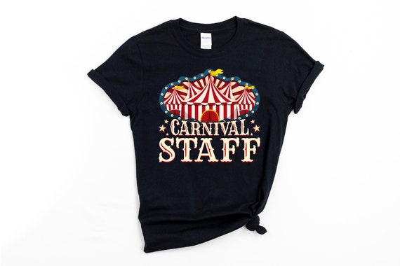 Vintage Carnival Birthday Shirt - Carnival Staff T-Shirt Vintage Carnival Birthday Shirt - Carnival Staff T-Shirt
