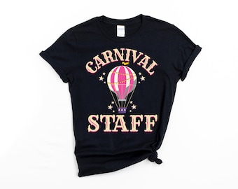 Rosa Faschingsstab Shirt, Karneval Theme Party Shirt, Karneval Geburtstag Shirt, Karneval Staff, Karneval Shirt, Mädchen Karneval Party