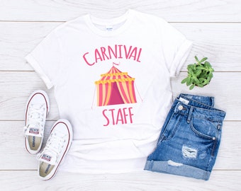 Carnival Staff Shirt, Mädchen Karneval Party, Karneval Shirt, Mädchen Karneval Geburtstag Shirt, Mädchen Karneval Outfit, Karneval Shirts Staff