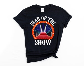 Star Of The Show Shirt, Movie Night Party, Movie Night Birthday Party, Movie Party, Movie Themed Birthday Shirt, Movie Night Birthday Shirt