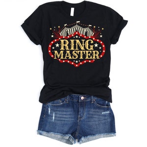 Ringmaster Shirt, Circus Themed Party, Circus Family Shirts, Circus Shirts, Circus Party, Circus T Shirt, Ringmaster Mom and Dad
