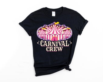 Rosa Karneval Crew Shirt, Karneval Theme Party Shirt, Karneval Geburtstag Shirt, Karneval Staff, Karneval Shirt, Mädchen Karneval Party