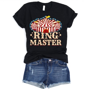 Ringmaster Shirt, Circus Themed Party, Circus Family Shirts, Circus Shirts, Circus Party, Circus T Shirt, Ringmaster Mom and Dad