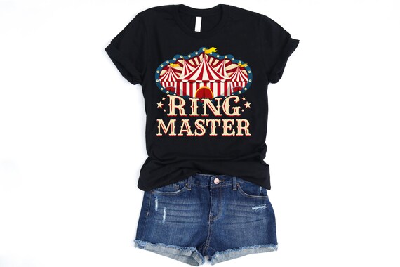 Circus Ringmaster Shirt - Circus Shirts - Ringmaster T-Shirt Circus Ringmaster Shirt - Circus Shirts - Ringmaster T-Shirt