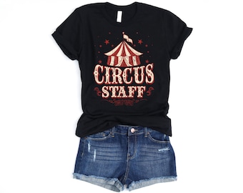 Circus Staff Shirt, Circus Themed Party, Circus Shirts, Circus Birthday Party Shirts, Event Staff Shirt, Event Staff, Circus Staff