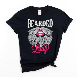 Bearded Lady Shirt, Bearded Lady, Circus Themed Party, Freak Show, Circus Shirt, Circus Theme Shirt, Circus Costume, Circus Party
