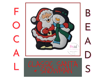 Perle de Père Noël, Focale en silicone, Perle de Noël, Bonhomme de neige, Bonnet de Père Noël, Perles pour stylos DIY, Tour de cou, breloque en forme de tasse