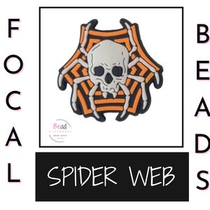 Schedelkralen, spinkralen, siliconen focuskralen, focuskralen herfst, Halloween-kralen, doe-het-zelf kralen voor kralenpennen, bekerbedelaccessoire