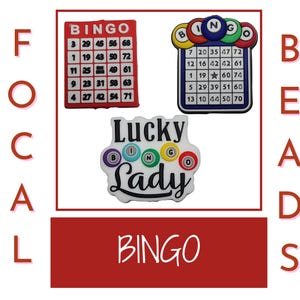 Cuentas de silicona focales para bingo, cuentas recreativas, cuentas focales para la noche de las niñas, cuentas focales para juegos, cuentas sueltas para bricolaje, cuentas para bolígrafos, cuentas para tazas