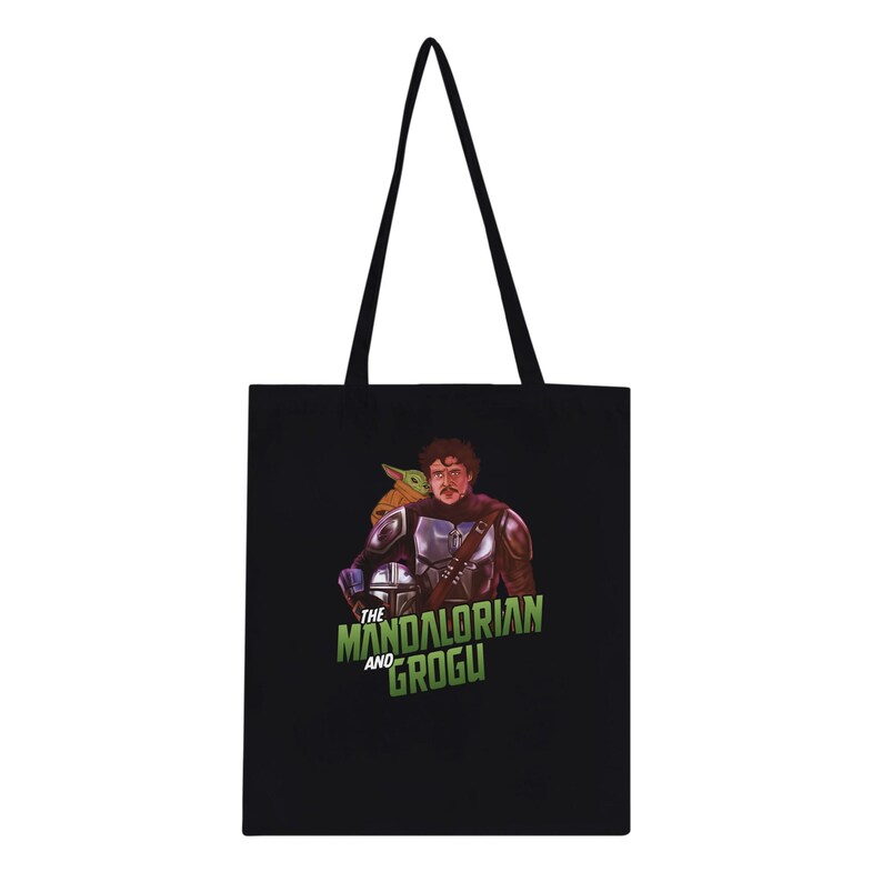 El Mandaloriano y Grogu / Bolso tote clásico imagen 2