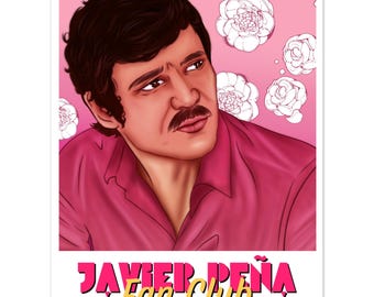 Javier Peña / Fanart de Pedro Pascal / Póster en papel mate de primera calidad