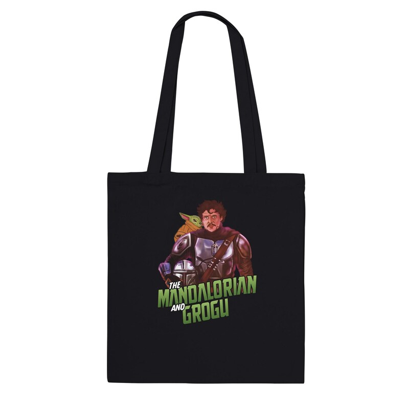 El Mandaloriano y Grogu / Bolso tote clásico imagen 3
