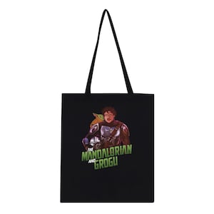 El Mandaloriano y Grogu / Bolso tote clásico imagen 1