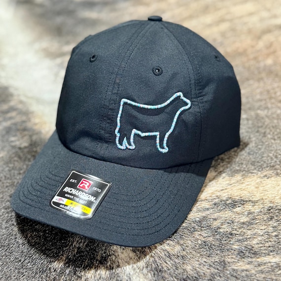 Western Trucker Hat 3D Cattle Embroidered Snapback Cap Unisex 3D Puff Show Steer Hat – Richardson 220 Ranch Cap - Etsy main image 2