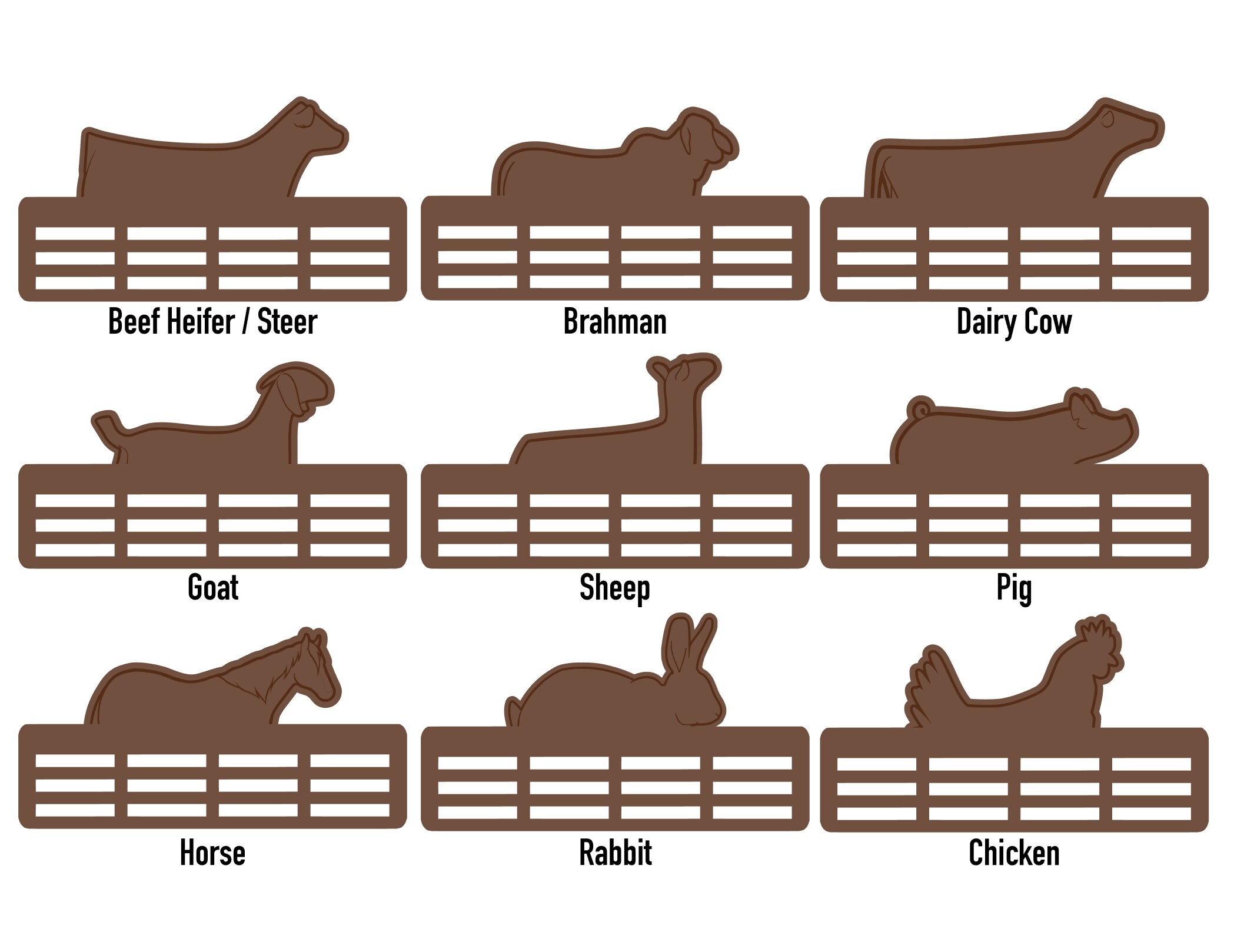 Bull Ribbon Display Custom Engraved Livestock Show Ribbon Holder: Farm Award Display - Etsy