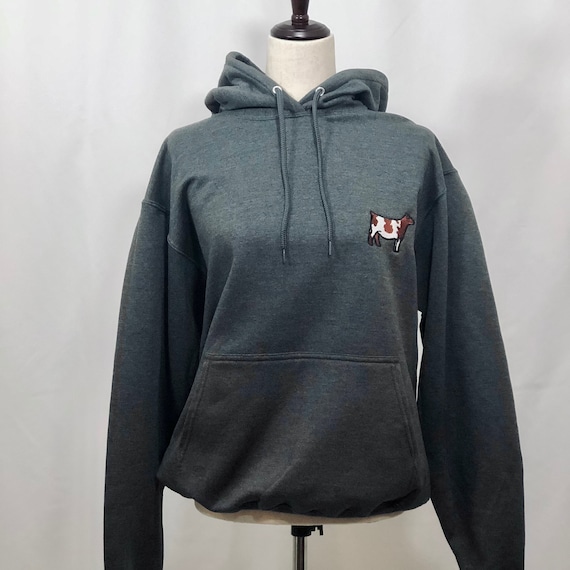 Custom Embroidered Livestock Hoodie Stock Show Apparel Personalized Show Cattle Hooded Sweatshirt Gift for Showmen