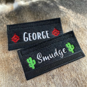 Muserola bordada personalizada para ganado: almohadilla de neopreno para cabestro, equipo personalizado para ganado, accesorio para cabestro de vaca cómodo y duradero