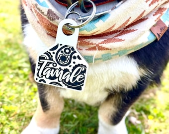 Custom Engraved Dog Tag – Durable ID Tag for Ranch & Farm Dogs