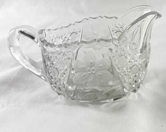 Vintage persglazen kan - McKee Innovation American Brilliant EAPG