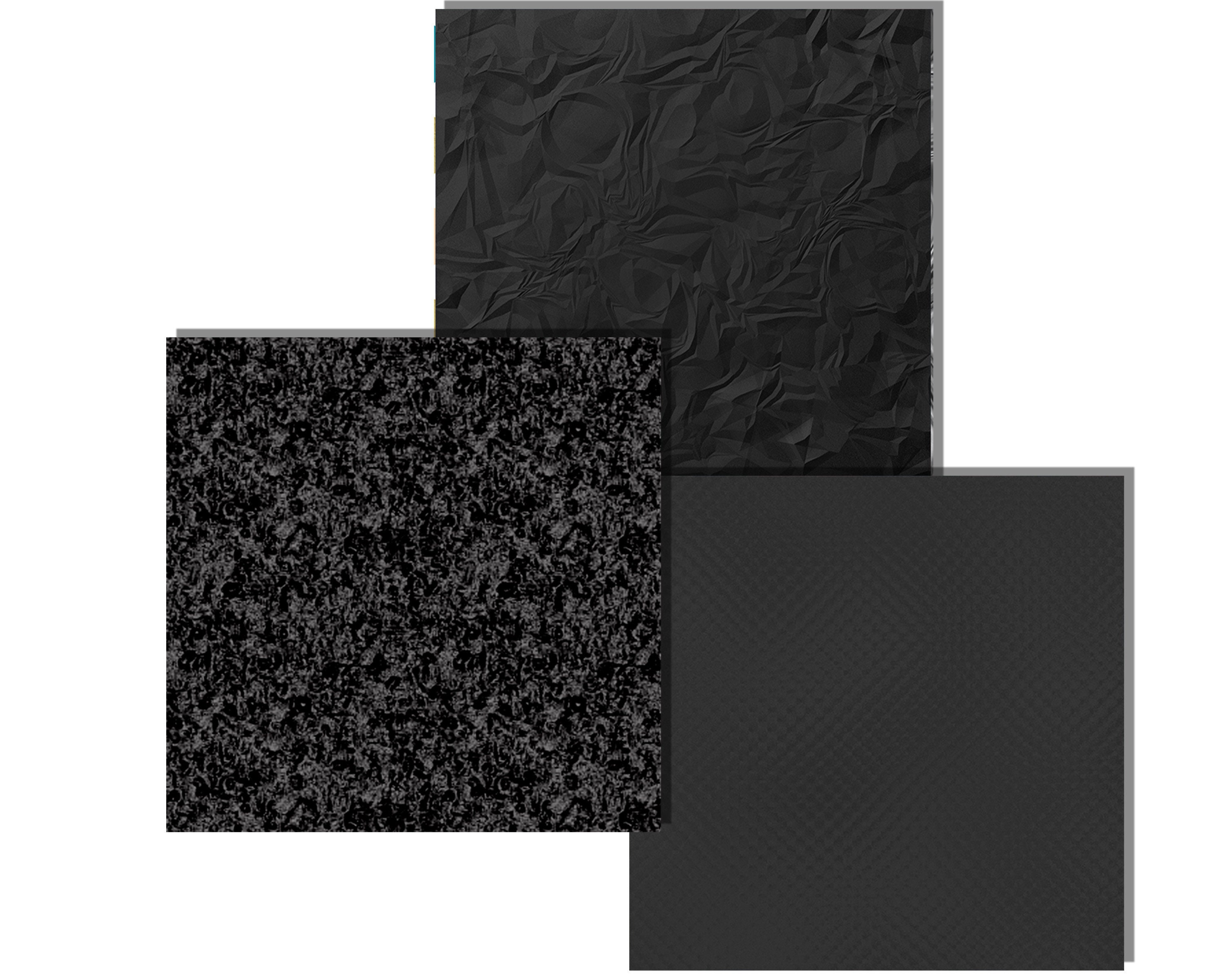 Black Metallic Foil Texture Digital Paper Pack, Commercial Use, Digital