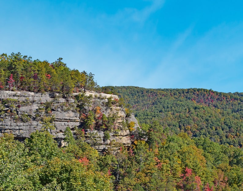 Red River Gorge Landscape Photography Print, Kentucky Fall Decor ...