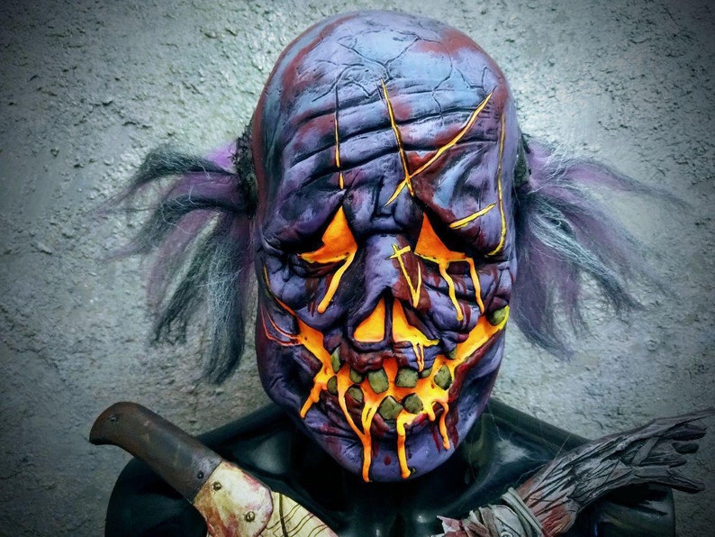 Dbd Dead By Daylight The Clown Mask Halloween Version Glowing Etsy